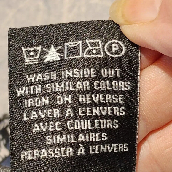 Le Chateau Women's Pants Blue with Red &  White Roses Size Zipper in Size 6 - Picture 5 of 12